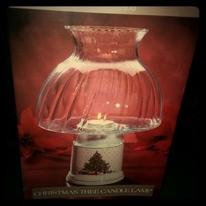 Christmas tree candle lamp